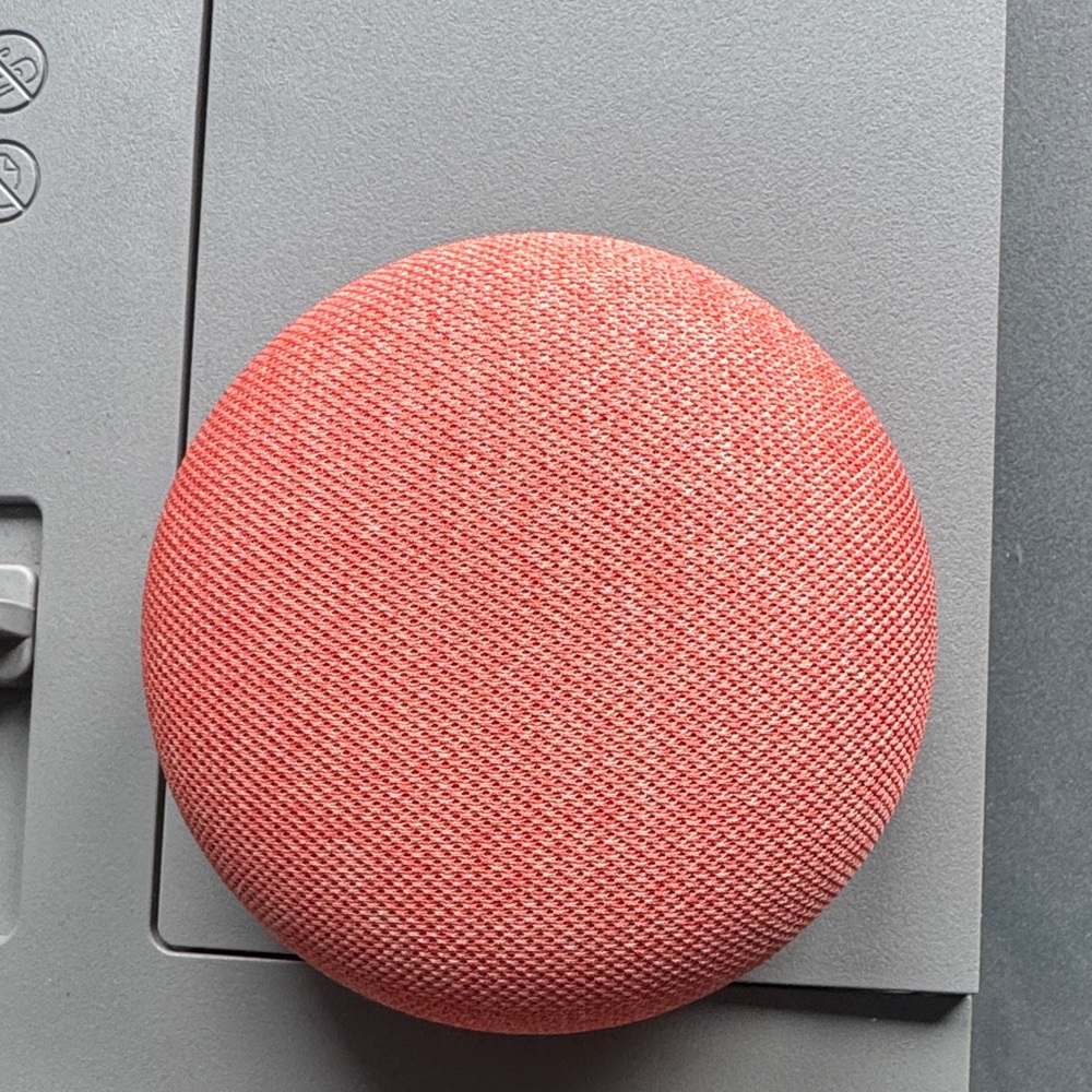 Google Smart Speaker - Red